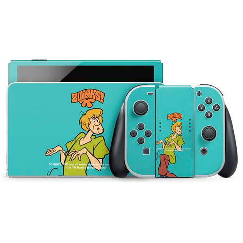 Scooby Doo Shaggy Nintendo Switch OLED (2021) Skin